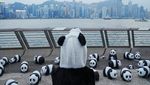 2.500 Patung Panda Menggemaskan Hiasi Hong Kong