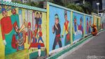 Mural Budaya Betawi Percantik Kota Jakarta