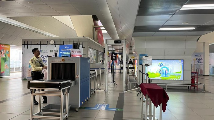 Alur masuk MRT di stasiun blok M berubah (Diah Puspaningrum/detikcom)