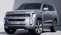 Secara tampilan, BJ60e memiliki desain yang boxy seperti mobil-mobil SUV BAIC  pada umumnya. Bagian depan mobil ini terlihat modern dengan lampu DRL LED yang panjang melingkari bagian grille hingga menyatu ke bagian fog lamp. Foto: Dok. BAIC