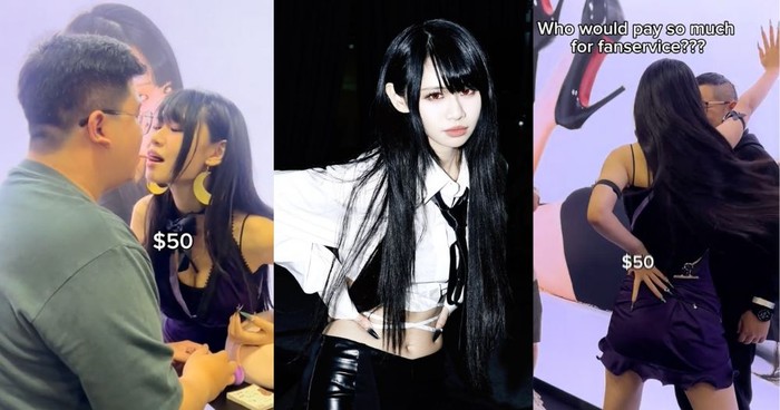 Cosplayer Singapura bersama fansnya