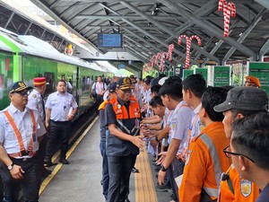 Lonjakan Penumpang KA Nataru di Surabaya Diprediksi 20 Desember 2024