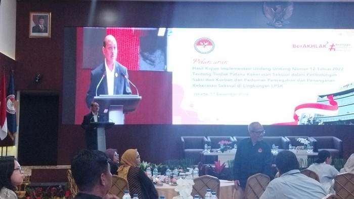 Diskusi di LPSK (Kurniawan/detikcom)
