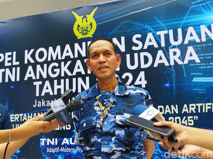 Kadispen TNI AU, Marsma Ardi Syahri. (Kurniawan/detikcom)