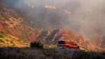 Kebakaran Hutan di Malibu California Merembet ke Rumah Warga