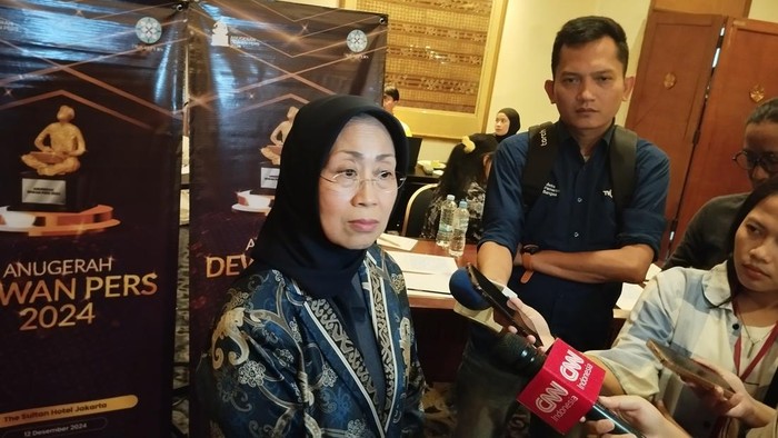 Ketua Dewan Pers, Ninik Rahayu (Fawdi/detikcom)