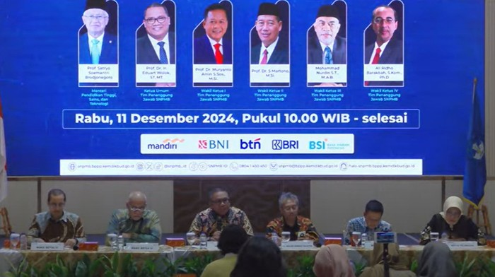 Ketua Umum Tim Penanggung Jawab SNPMB Prof Eduart Wolok