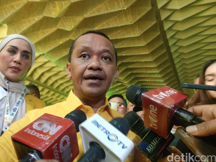 Ketum Partai Golkar, Bahlil Lahadalia. (Dwi Rahmawati/detikcom)