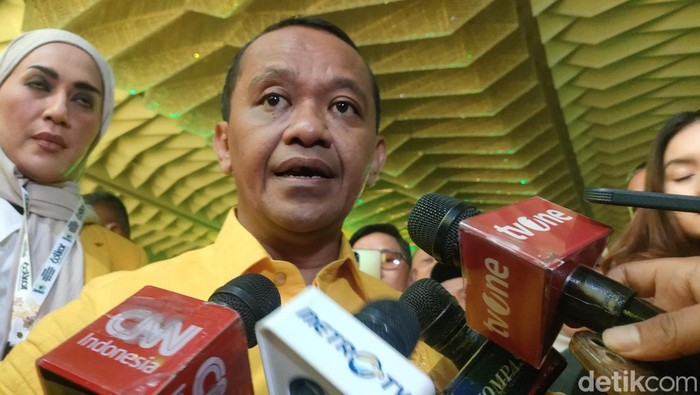 Ketum Partai Golkar, Bahlil Lahadalia. (Dwi Rahmawati/detikcom)