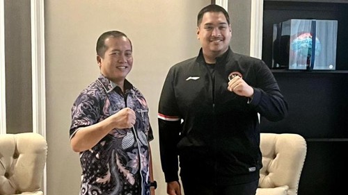 Lalu Iqbal saat bertemu dengan Menpora Dito Ariotedjo di Jakarta, Rabu (11/12/2024).