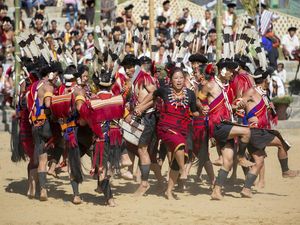 Meriahnya Festival Nagaland di India, Dikunjungi 173 Ribu Orang