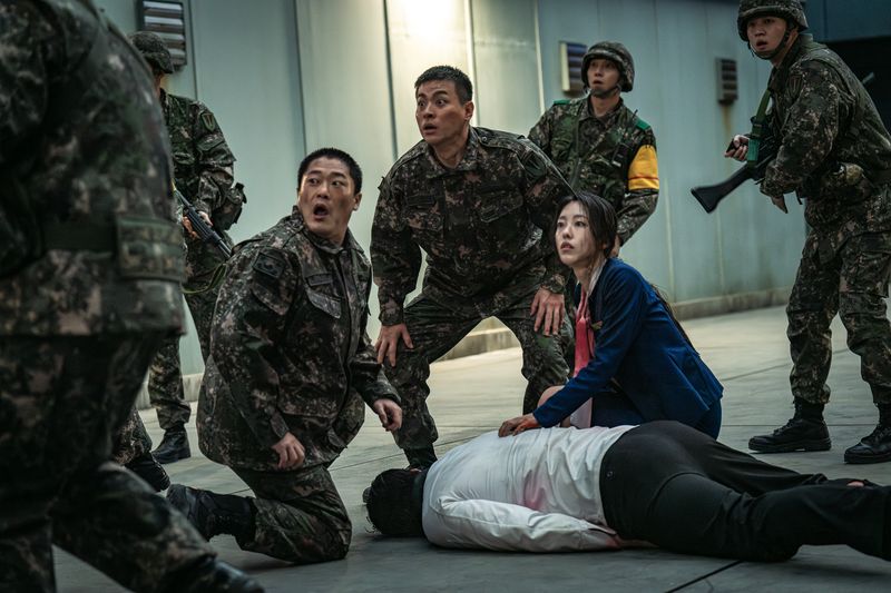 Newtopia Adegan dalam drama Korea Newtopia. Tayang di Prime Video 7 Februari 2025.