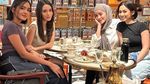 Kerennya Gaya Olla Ramlan saat Ngopi di Kafe Premium