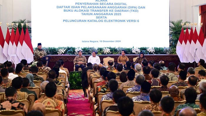 Penyerahan DIPA dan TKD 2025 secara simbolis