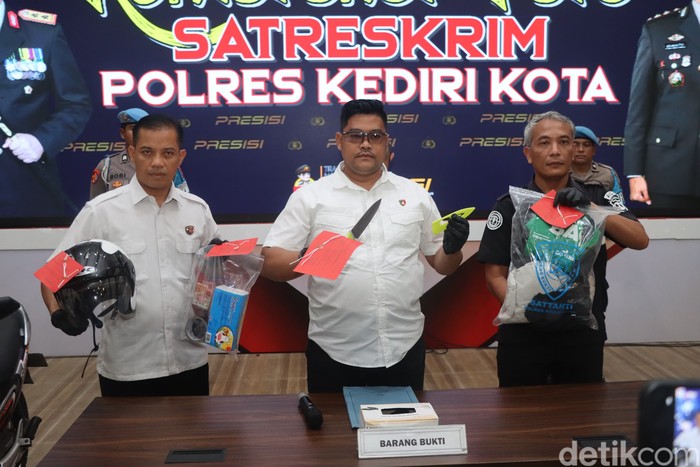 perampokan minimarket kediri
