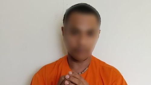Polisi menangkap Dizon, penikam pria asal Bandung di Legian, Bali.
