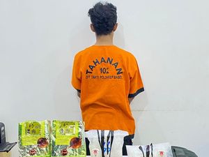 Polisi Gagalkan Peredaran Sabu 1,5 Kg untuk Malam Tahun Baru