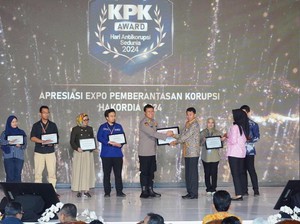 Bikin Live Podcast, Booth Polri Jadi Booth Terbaik di Pameran Hakordia 2024