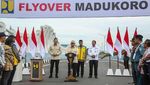 Momen Presiden Prabowo Resmikan Jalan Layang Arteri Madukoro Semarang