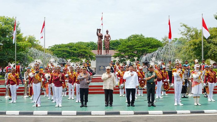Presiden Prabowo Subianto hadiri Apel Kasatwil Polri 2024