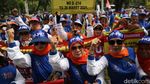 Ratusan Pensiunan Geruduk Kementerian BUMN