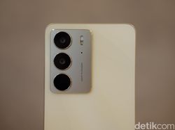 Wujud Realme C75, HP Rp 2 Jutaan Tahan Air