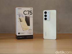 Wujud Realme C75, HP Rp 2 Jutaan Tahan Air