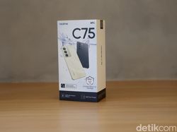 Wujud Realme C75, HP Rp 2 Jutaan Tahan Air