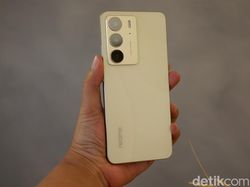 Wujud Realme C75, HP Rp 2 Jutaan Tahan Air