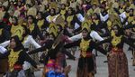 Wow! 1.987 Pelajar di Banten Menari Tari Walijamaliha