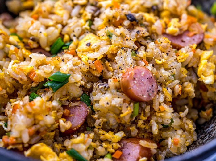 Resep Nasi Goreng Sosis dan Telur