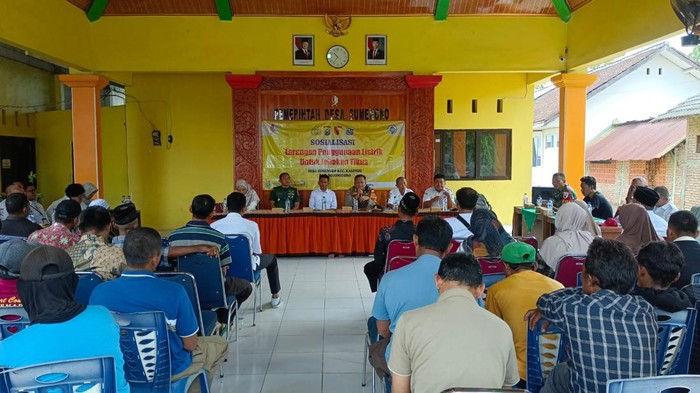 Sosialisasi larangan penggunaan jebakan tikus listrik