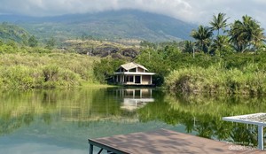 Danau Kecil, Kafe, dan Gunung Guntur