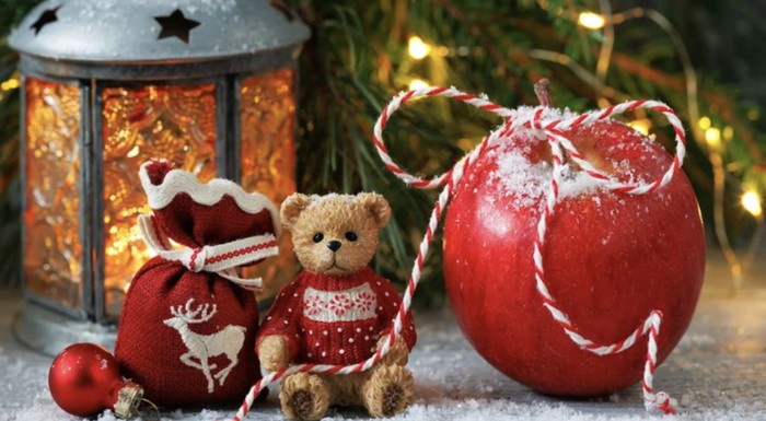 Apel jadi hadiah Natal populer di China