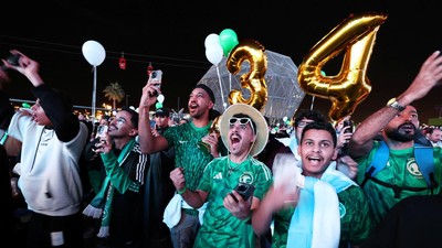 Arab Saudi Jadi Tuan Rumah Piala Dunia 2034, Warganya Bergembira