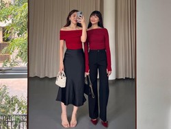 7 Brand Lokal Rilis Atasan Merah yang Elegan untuk dipakai Saat Natal