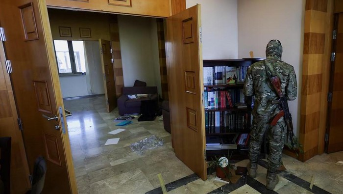 Bagian dalam Istana Presiden Suriah