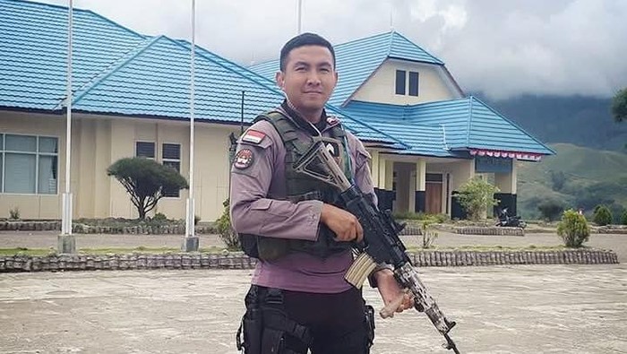 Brigpol Tri Yudha Argadianto meninggal dunia usai dibacok OTK di Lanny Jaya.