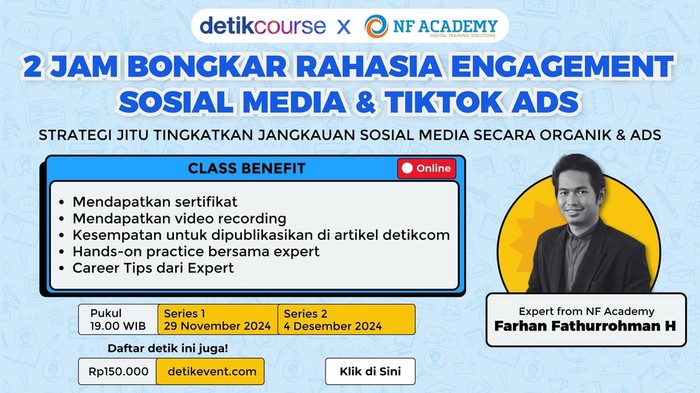 detikcourse kelas Media Sosial
