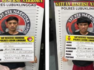 Simpan 311 Gram Sabu untuk Nataru, 2 Pengedar di Lubuklinggau Ditangkap