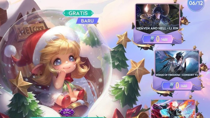 Honor of Kings kembali menggelar event yang cukup unik, yang telah menyiapkan berbagai macam hadiah menarik. Pemain berkesempatan memperoleh skin legend secara gratis.