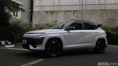 Tampang Hyundai Kona Electric N-Line yang Dijual Rp 608 Juta di Indonesia