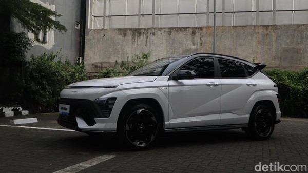 Tampang Hyundai Kona Electric N-Line yang Dijual Rp 608 Juta di Indonesia