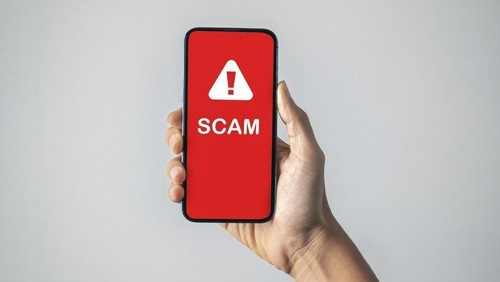 Ilustrasi penipuan online