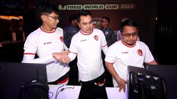 Rizky Faidan, Elga Cahya, dan Akbar Paudie melanjutkan perjuangan mereka dengan mantap menuju Final. Di perempat final mereka mengalahkan Maroko 2-1 (1-0, 1-2, 2-0) dan di semifinal mengalahkan Turkiye 2-0 (5-4 dan 5-1). Foto: (Instagram Timnas Indonesia)