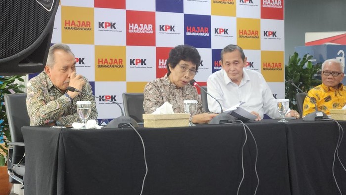 Jumpa pers Dewas KPK