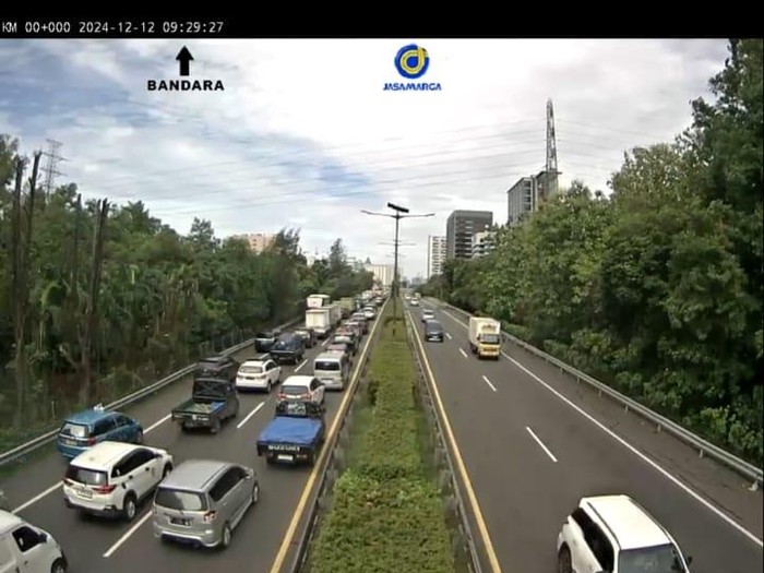 Kepadatan di Tol Dalam Kota