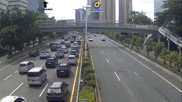 Kepadatan di Tol Dalam Kota