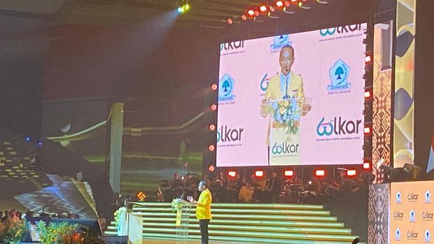 Ketua Umum Partai Golkar Bahlil Lahadalia. (Dok. Detikcom/Dwi)