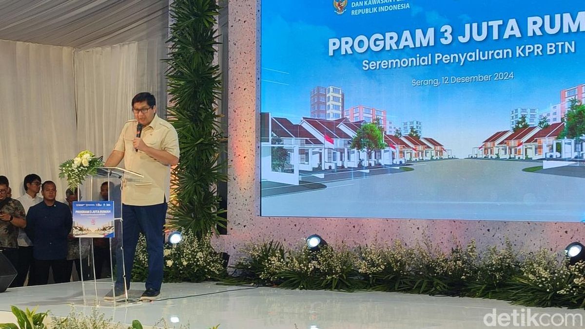 Maruarar Bicara Potensi Rumah Subsidi di Serang Capai 631 Ribu Unit di 2025